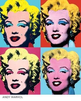 Mosaique photo Andy Warhol