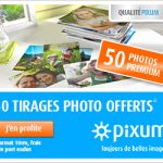 PIXUM : 50 photos gratuites