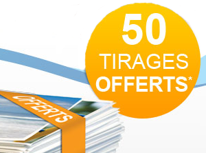 Extrafilm Promotion 50 tirages offerts pour toute commande de 100 tirages photo