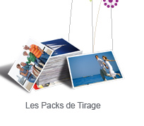 Packs de tirages photo