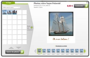 Vos photos Polaroid gratuites avec votre texte personnalisé, et à partir de vos photos numériques !