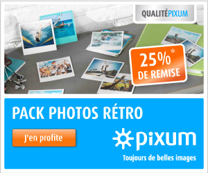 PIXUM : 25% de remise sur les photos RETRO façon POLAROID