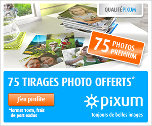 75 tirages photo gratuits ! Cliquez ici !