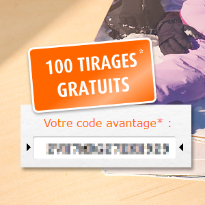 100 tirages photos gratuits dès 50 achetés par Pixum