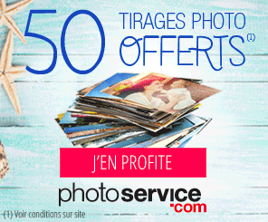 PhotoService : 50 tirages photo offerts !