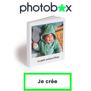 PHOTOBOX : 30% de réduction sur le nouveau livre cartonné pour les tout-petits